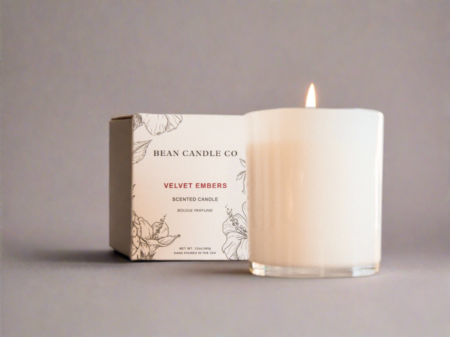 Velvet Embers Candle – Bean Candle Co