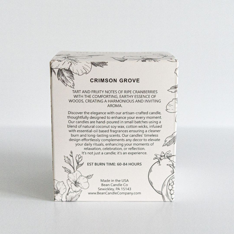 Crimson Grove Classic Candle