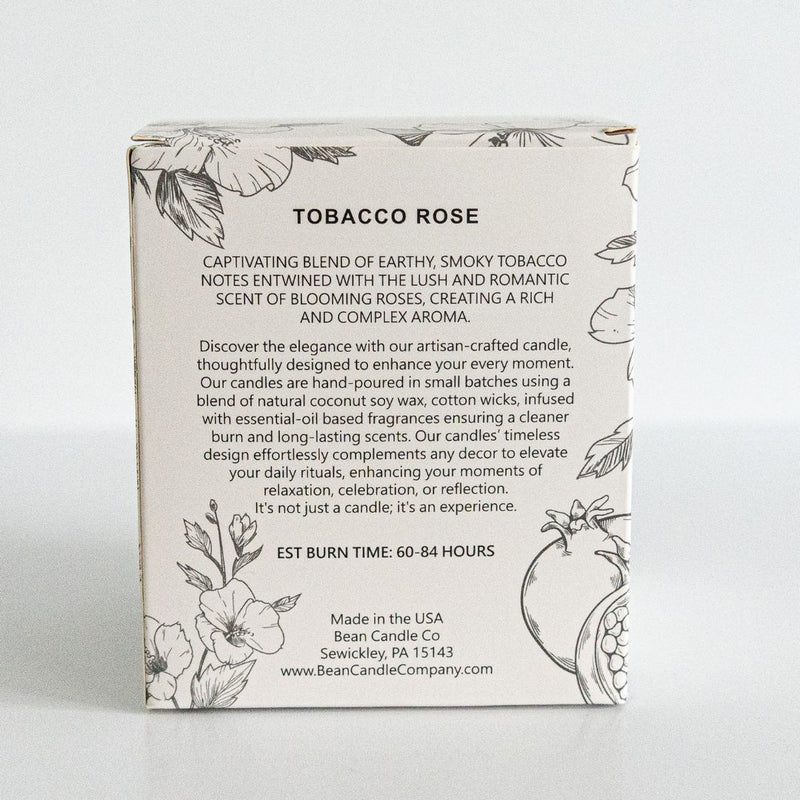 Tobacco Rose Classic Candle